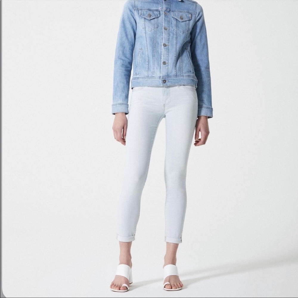 AG denim Prima Roll-up cigarette jean